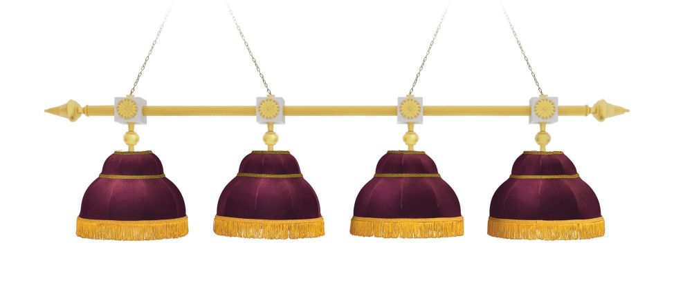 Лампа "Антика" 4пл. граб