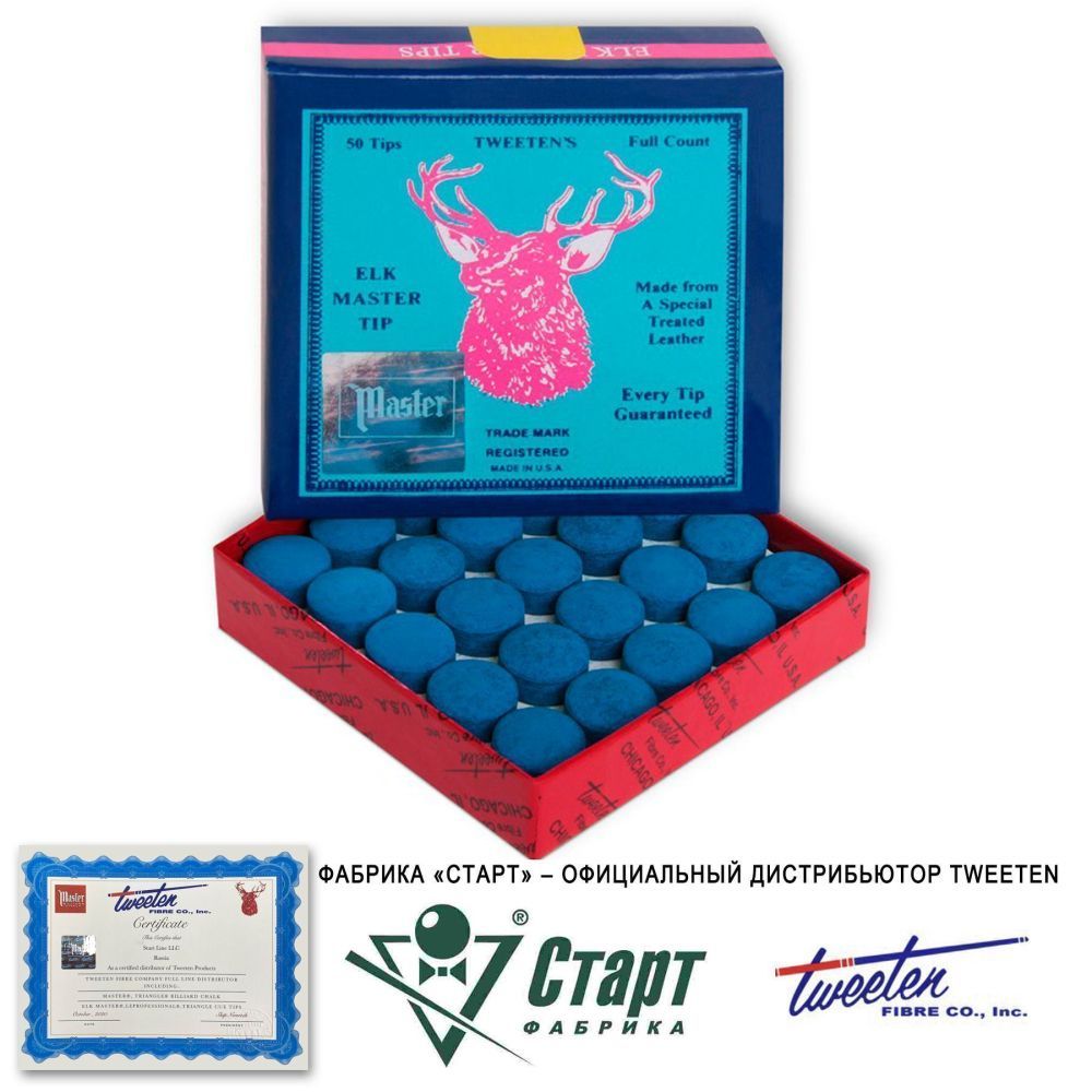 Наклейка Tweeten ELK Master 14 мм (50 шт)