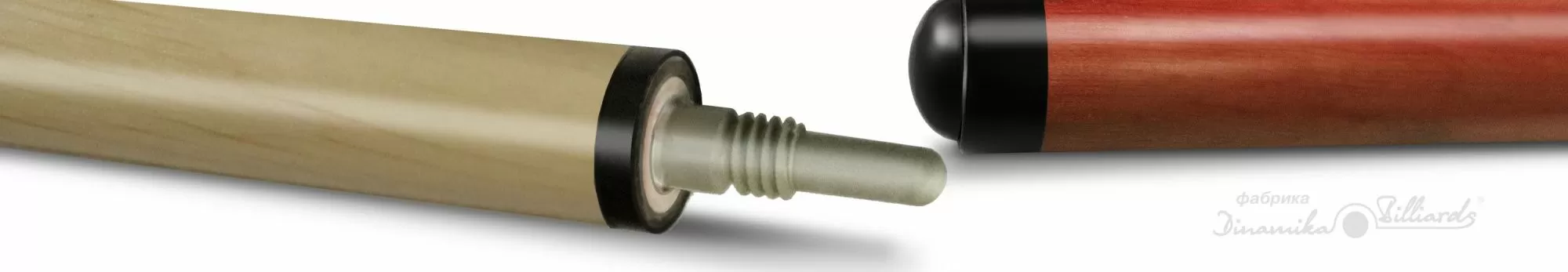 2-2-Пул Кий "Любительский" 2 РС, турняк-граб,цвет груша