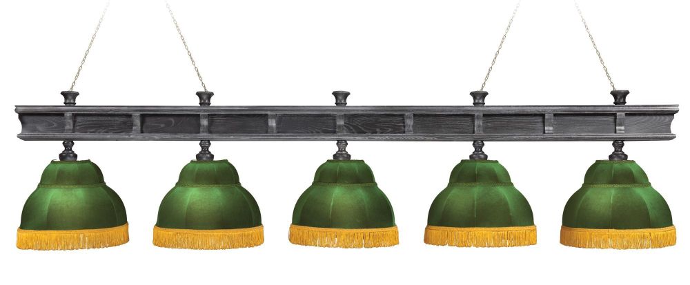 Лампа "Президент Сильвер" 5пл. ясень / клён