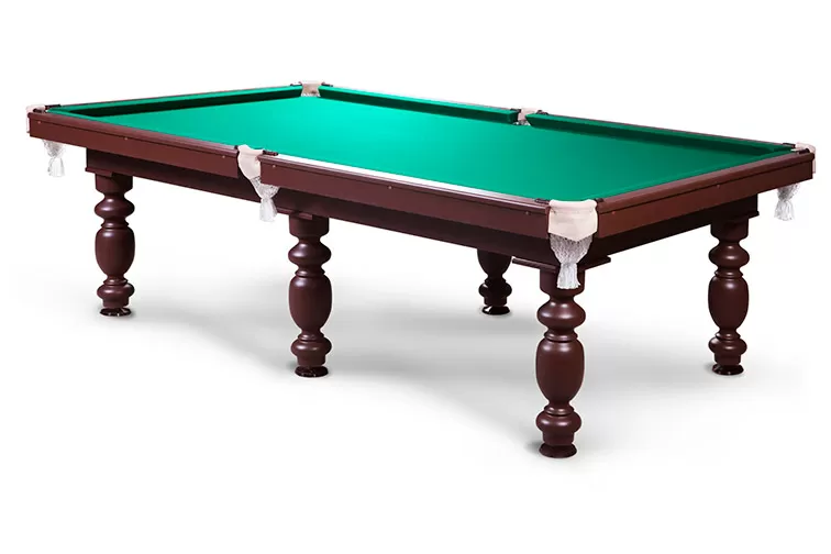 Домашний 6 фт Пул, Сосна, Конструкция сборная ДСП, 16 мм, сукно - King, цвет светлый орех