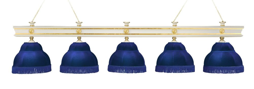 Лампа "Моцарт" 5пл. граб