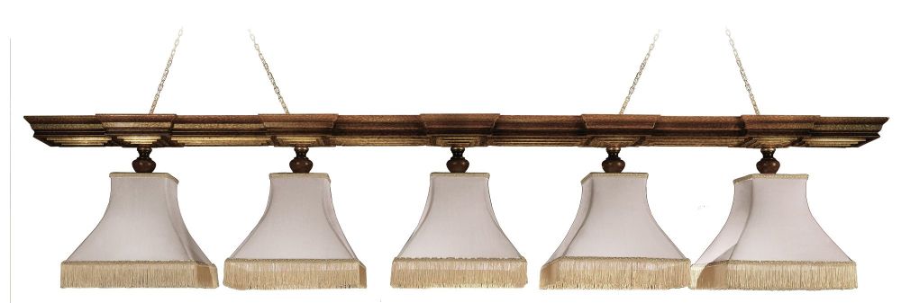 Лампа "Дракон Гранж" 5пл. граб