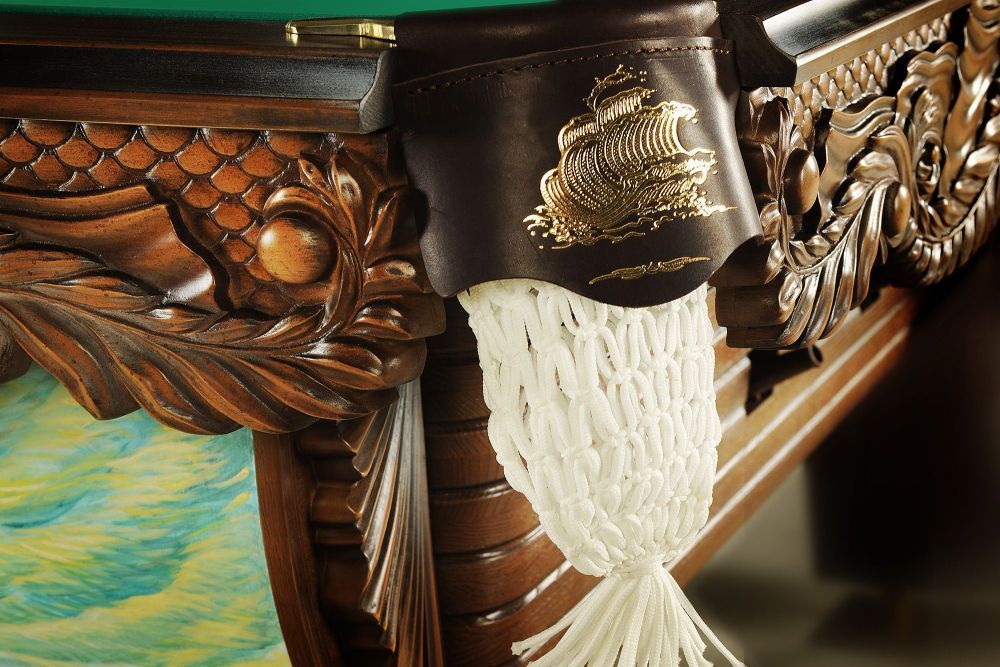 Морской 10 фт Пирамида Массив ясеня/клен Сланец Orero, 40 мм