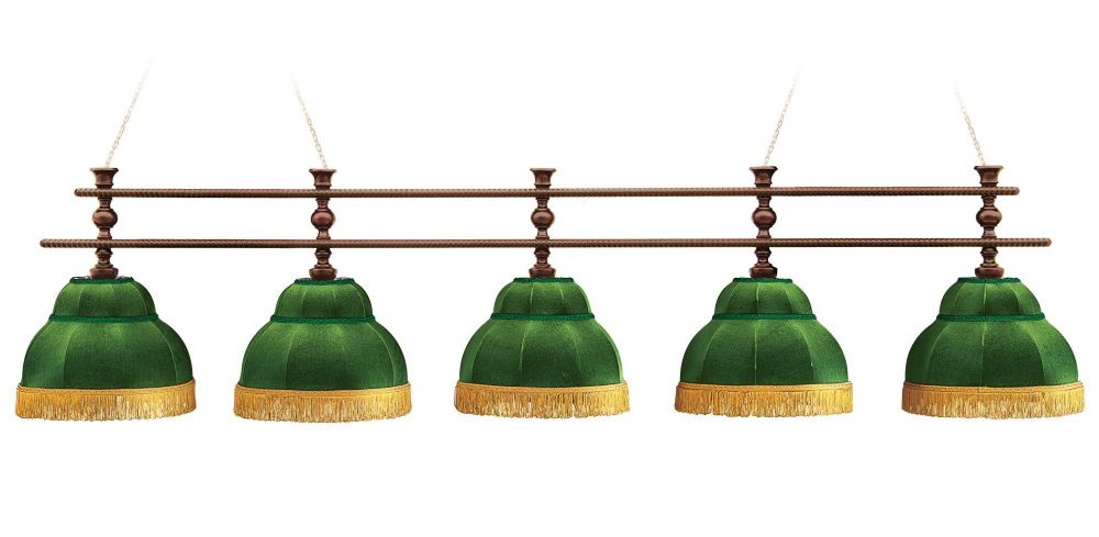 Лампа "Аристократ-2" 5пл. ясень