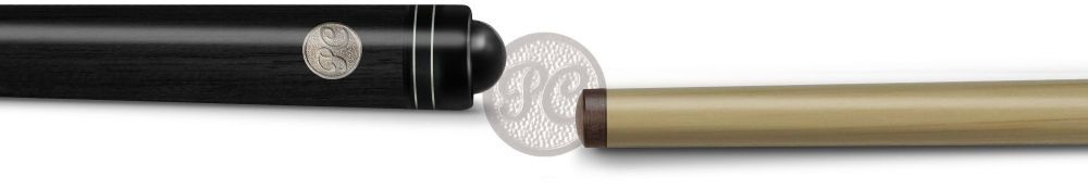 11-1-ПУЛ Кий "Классик 12 запилов" 1 РС,черный граб/граб(РС)