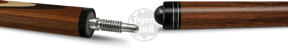 10-10-ПУЛ Кий "Классик 11-запильный" 2 РС, черн.граб/лайствуд(РК)