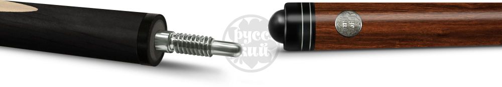 17-2-ПУЛ Кий "Сириус 8-запилов" 2 РС, ятоба/черн.граб(РК)