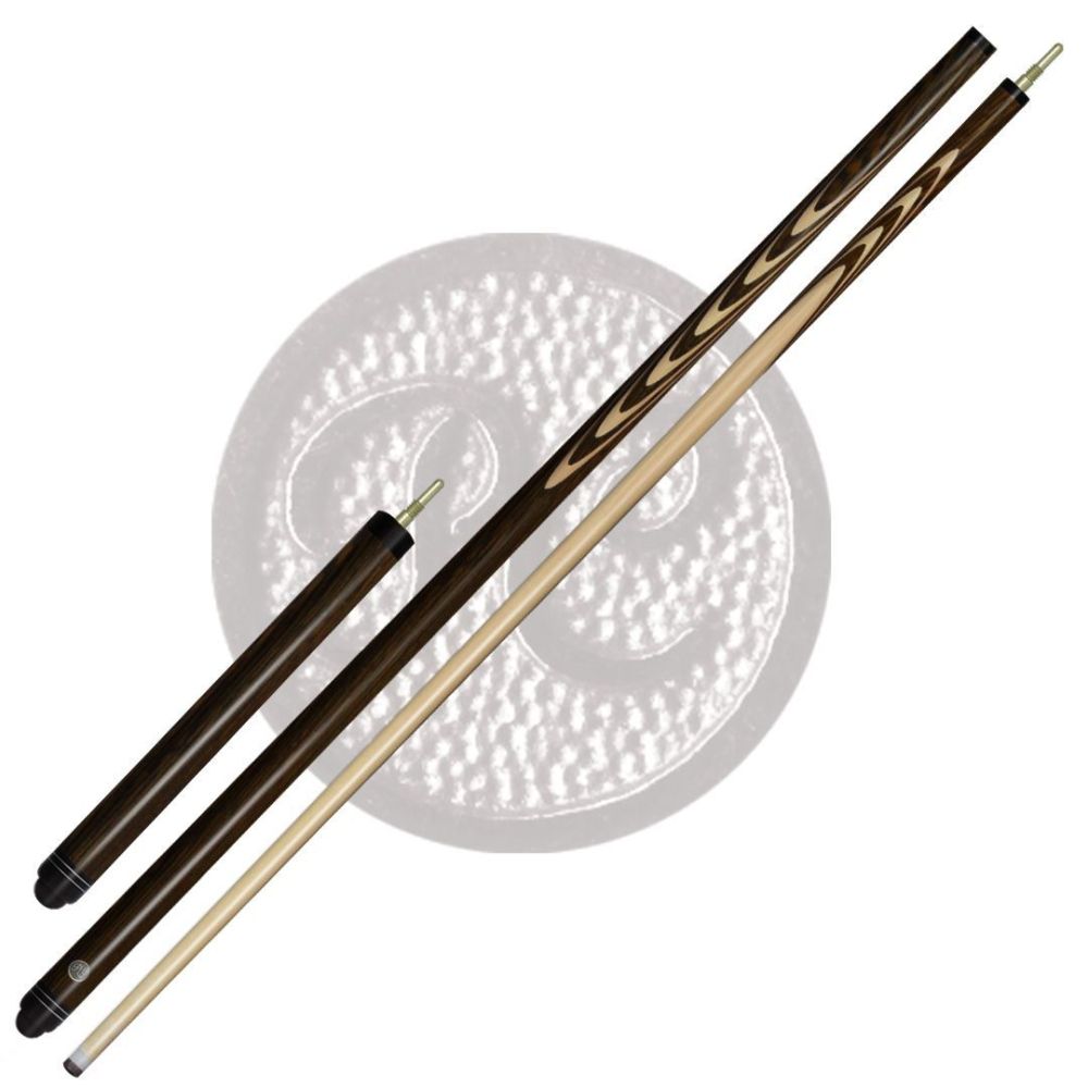 10-5-У Кий "Классик 13 запильный с удлинителем" 2 РС, венге/граб