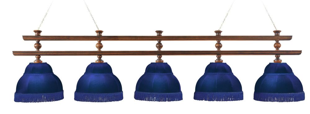 Лампа "Ливерпуль" 5пл. ясень