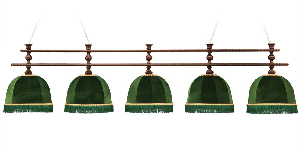 Лампа "Аристократ-Люкс 2" 5пл. ясень