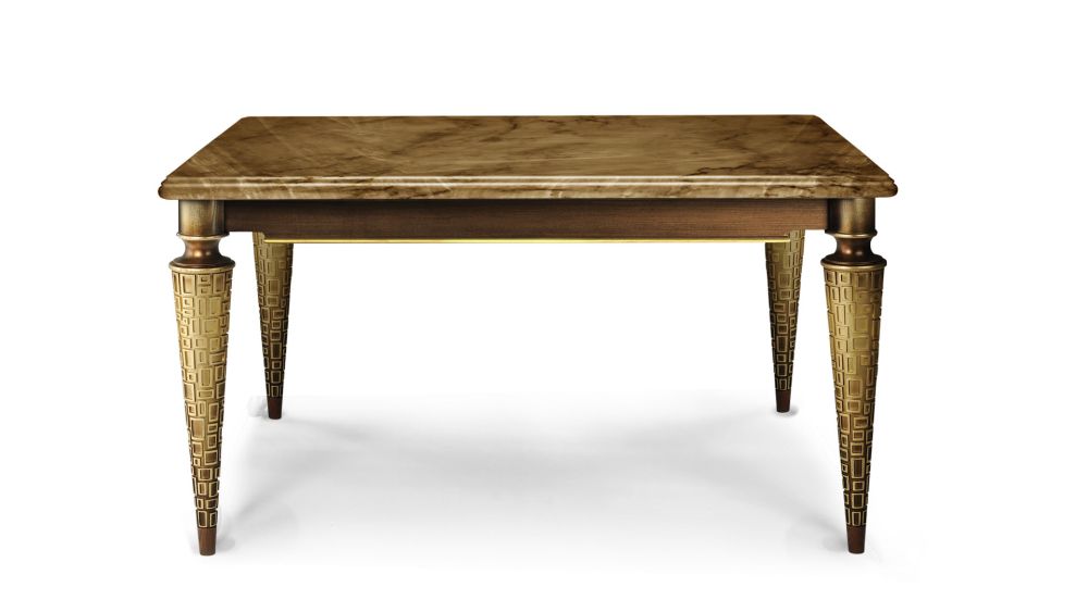 Стол «Модена» с каменной столешницей