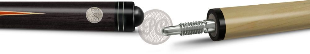 14-1-Р Кий "Практик 6 запилов" 2 РС, черный граб/красн.граб(РС)