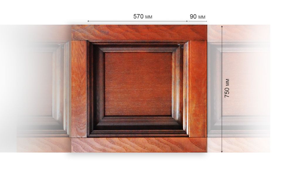Узел кессонный потолочный
