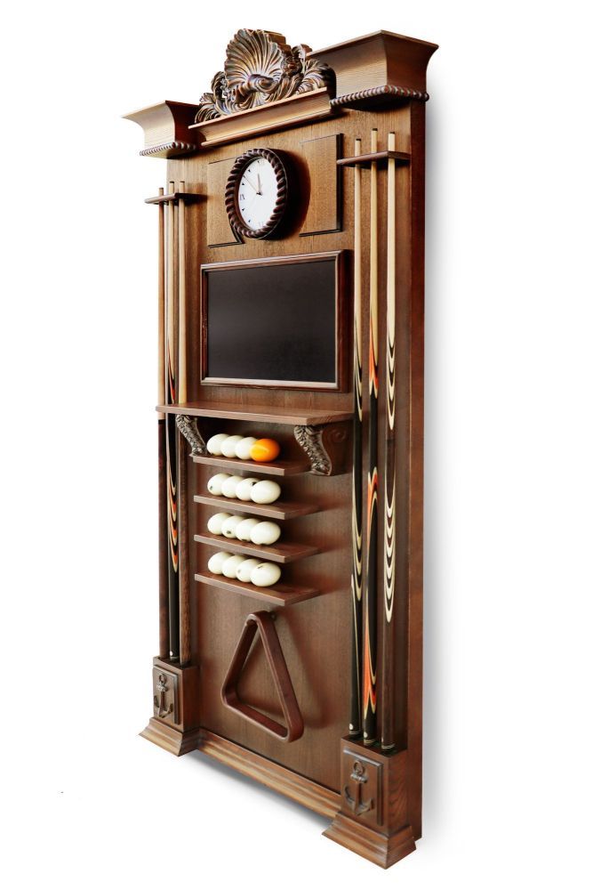 Киевница "Морская " К-21 с часами ясень / клён