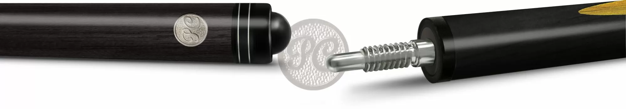 10-8-Р Кий "Классик 13-запильный" 2 РС, черн.граб/желт.граб(РС)