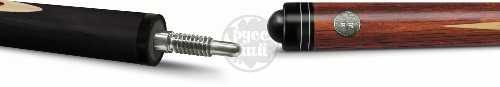 19-1-Р Кий "Экзотик 12-запильный" 2 РС, черн.граб/падук(РК)