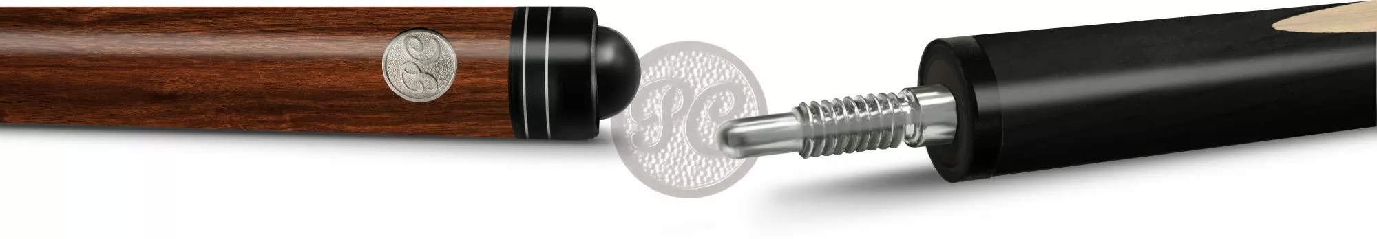 17-2-ПУЛ Кий "Сириус 8-запилов" 2 РС, ятоба/черн.граб(РС)