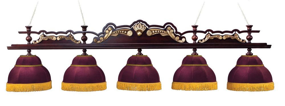 Лампа "Император-Люкс" 5пл. ясень / клён