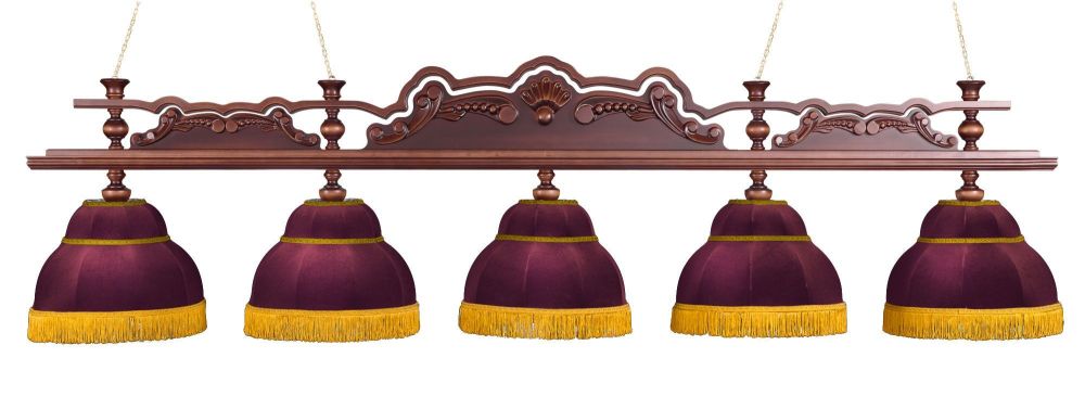 Лампа "Император" 5пл. ясень / клен