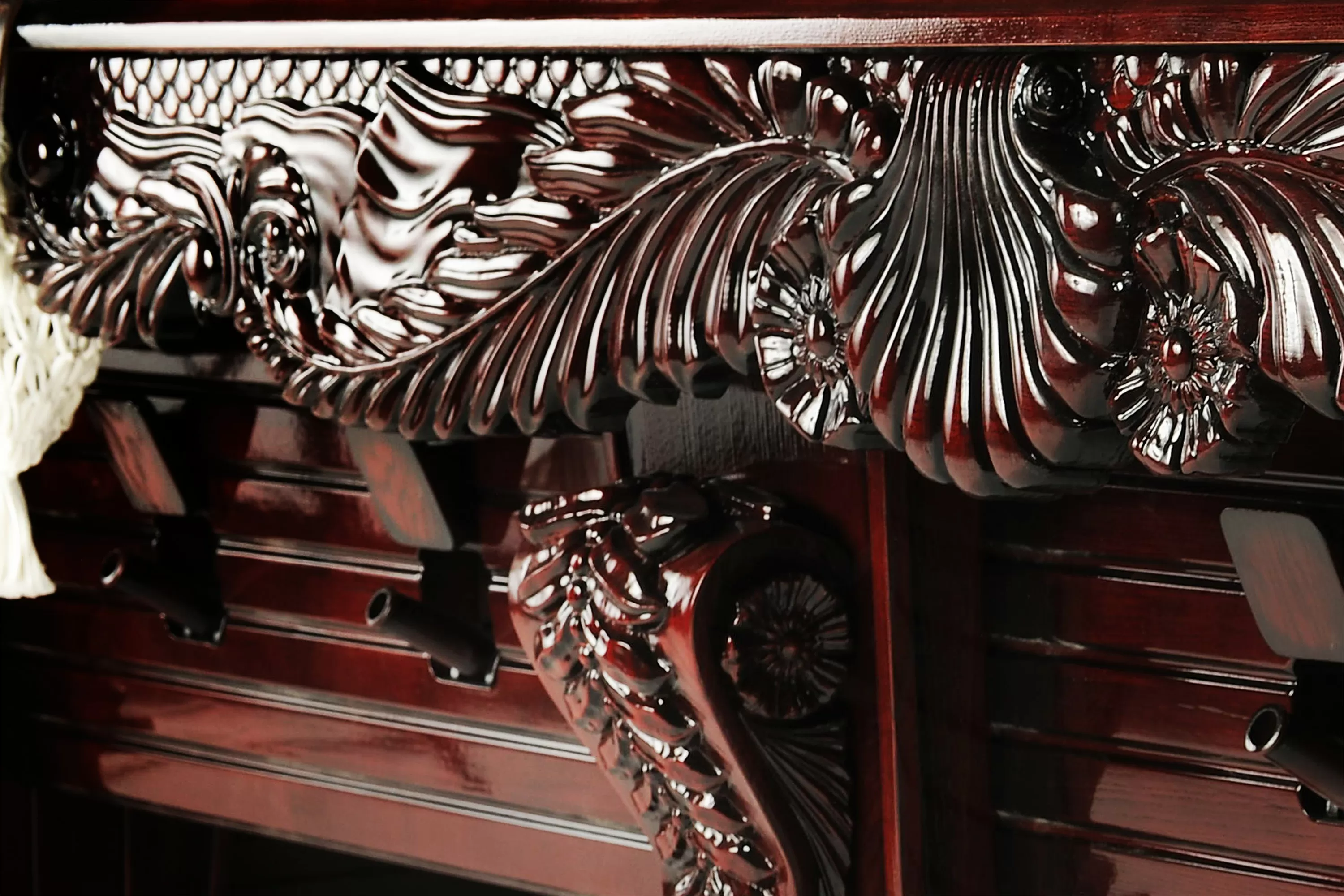 Неаполь 10 фт Пирамида Массив ясеня/клен Сланец Orero, 40 мм