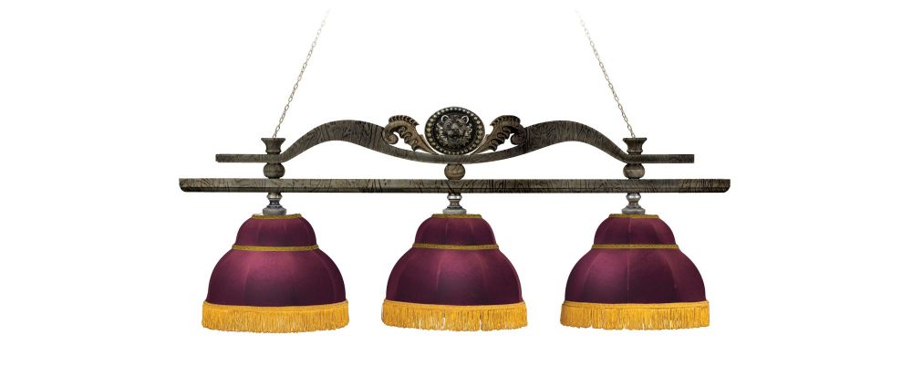 Лампа "Лео II" 3пл. клен