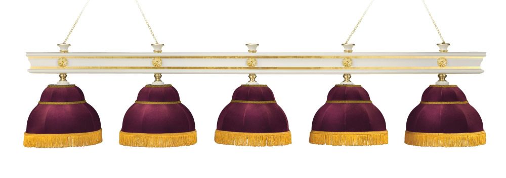 Лампа "Моцарт" 5пл. граб