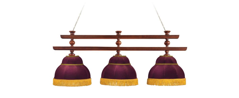 Лампа "Ливерпуль" 3пл. ясень