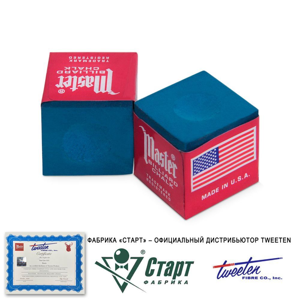 Мел Tweeten Master синий (72 шт)