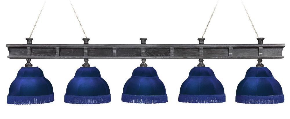 Лампа "Президент Сильвер" 5пл. ясень / клён