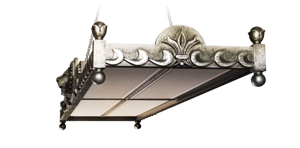 Лампа "Evolution" Лео ll 4 секции клен