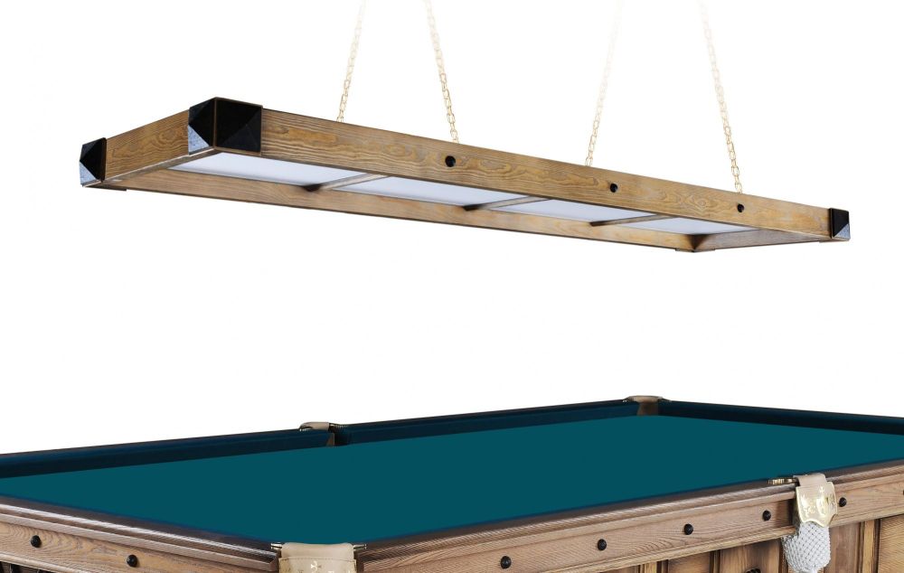 Лампа "Evolution Охота" 4 секции сосна, МДФ