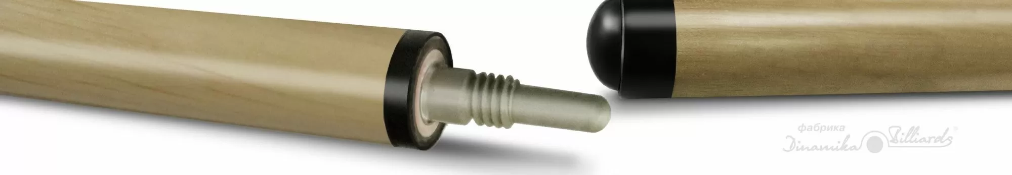 2-1-Пул Кий "Любительский" 2 РС, турняк-граб,светлый