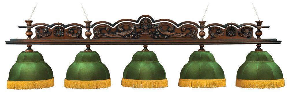 Лампа "Ренессанс" 5пл. ясень / клён