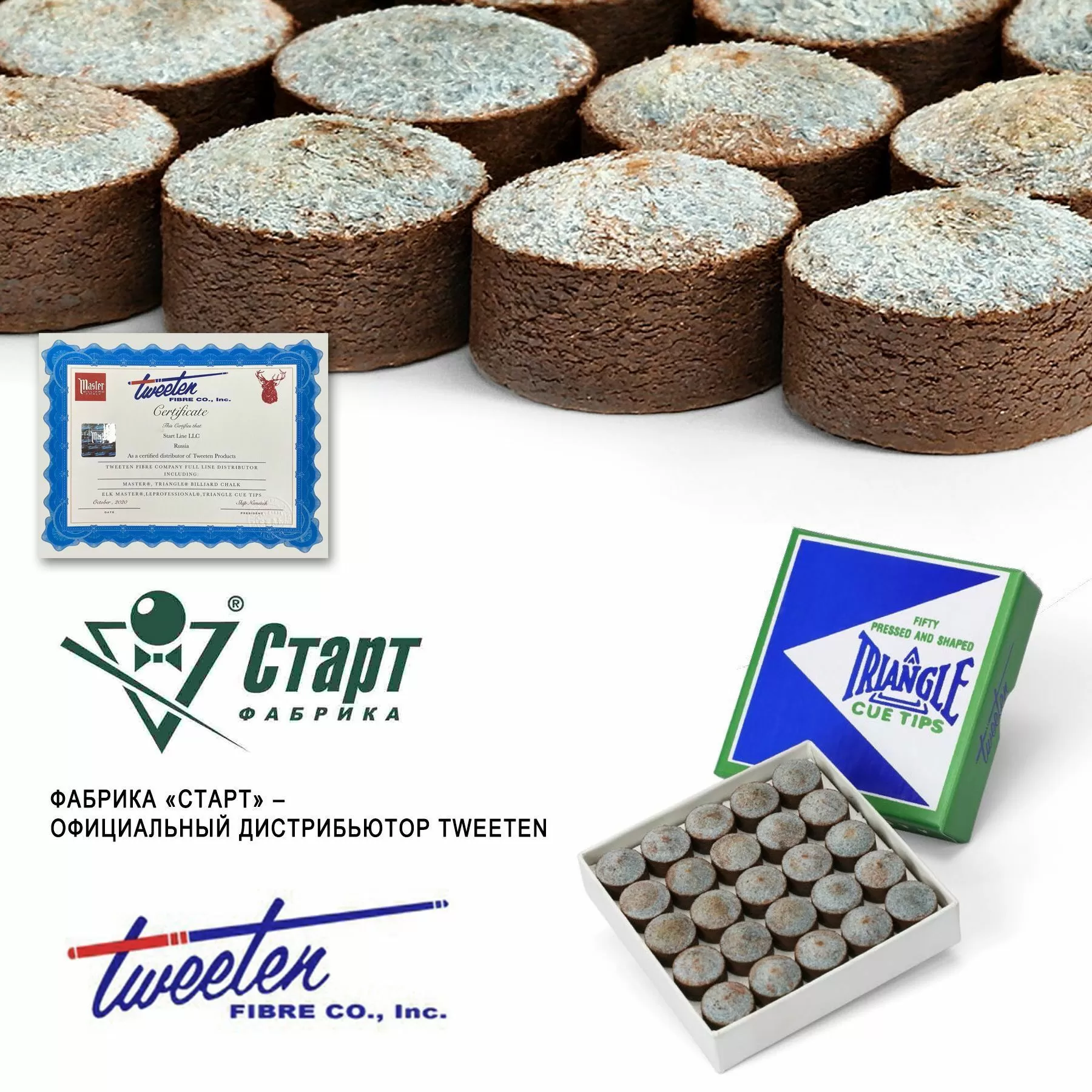 Наклейка Tweeten Triangle 12 мм (50 шт)