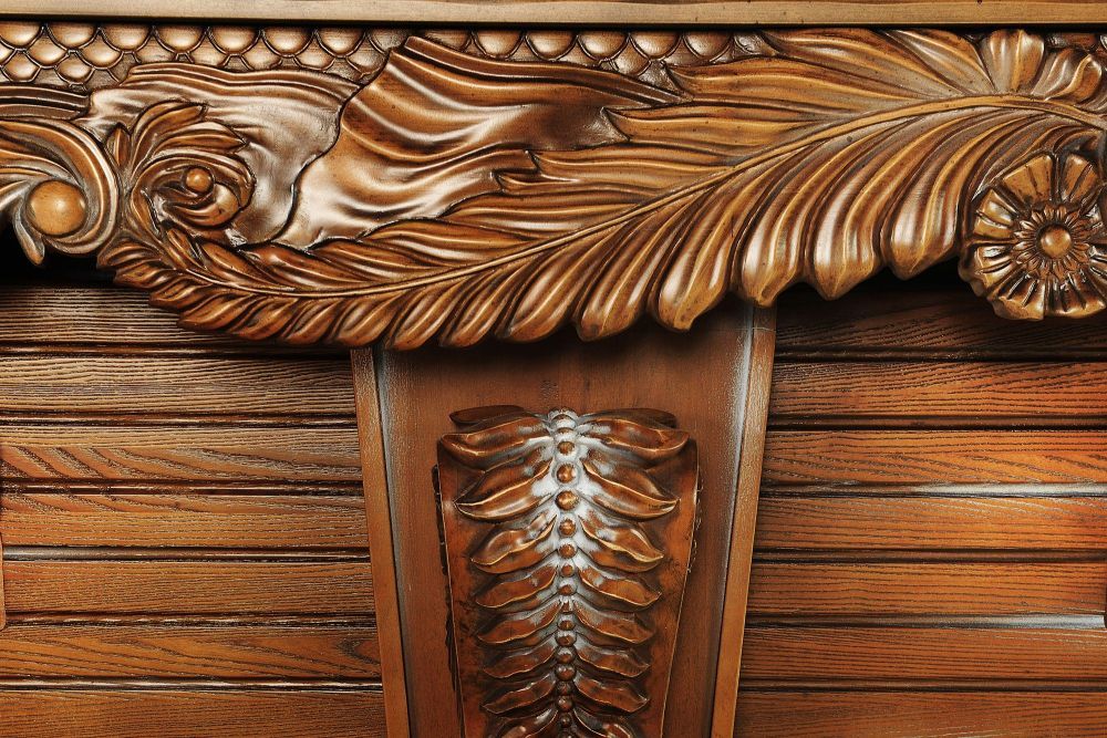 Морской 12 фт Пирамида Массив ясеня/клен Сланец Orero, 45 мм