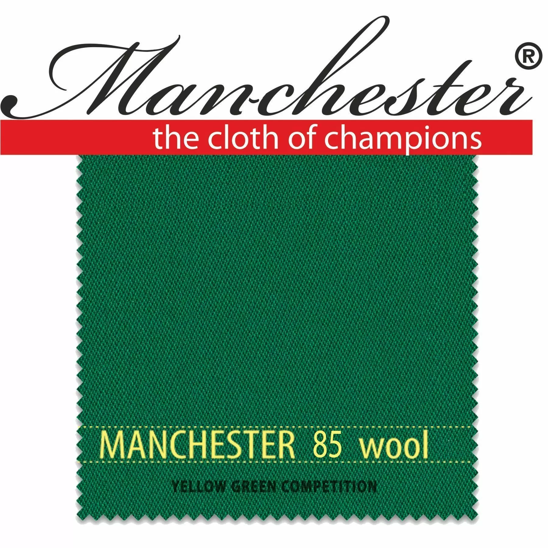 Сукно "Manchester 85 Yellow green Royal Cloth" ш2.0м
