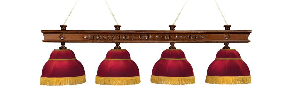 Лампа "Ампир" 4пл. ясень