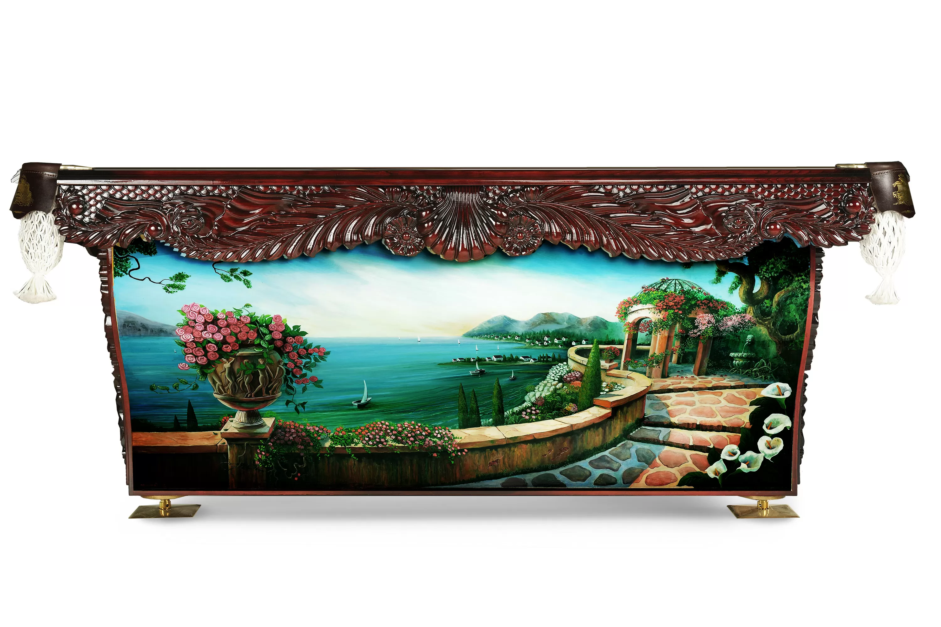 Неаполь 11 фт Пирамида Массив ясеня/клен Сланец Orero, 40 мм