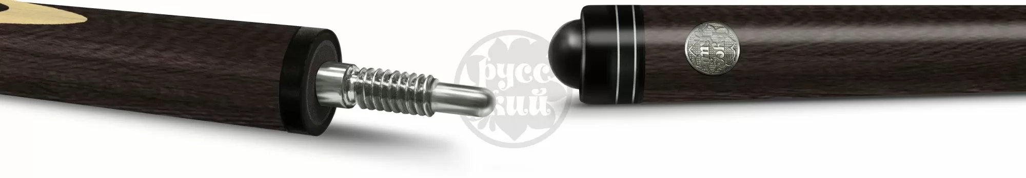 15-4-Р Кий "Практик 8 запилов" 2 РС, венге/черный граб(РК)