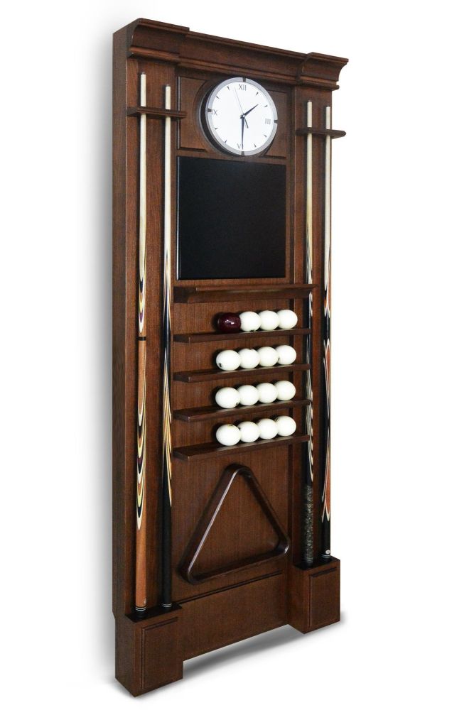 Киевница К-21 с часами ясень, шпон, мдф