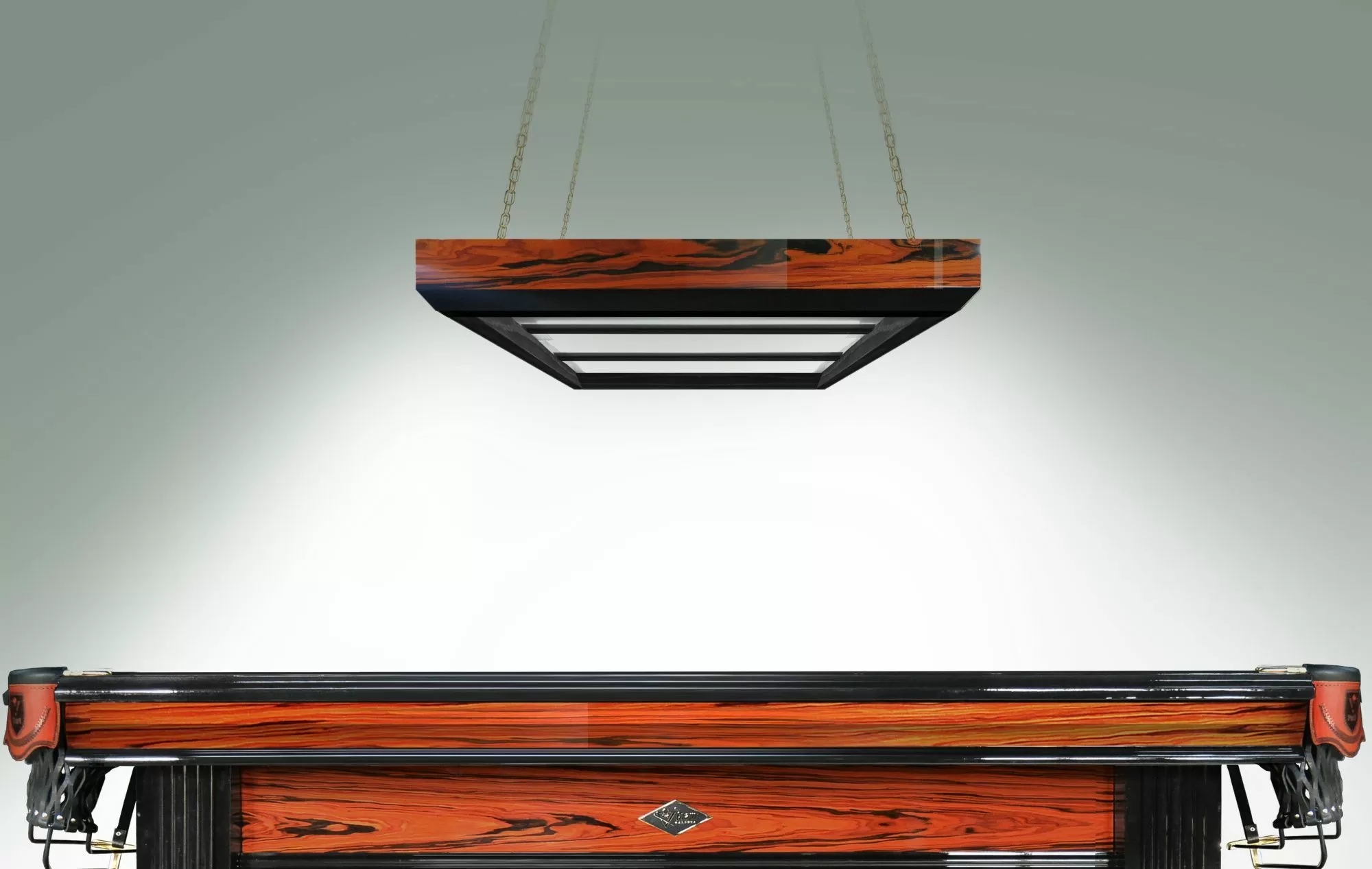 Лампа "Evolution-Экзотик" 4 секции ясень (палисандр красный)