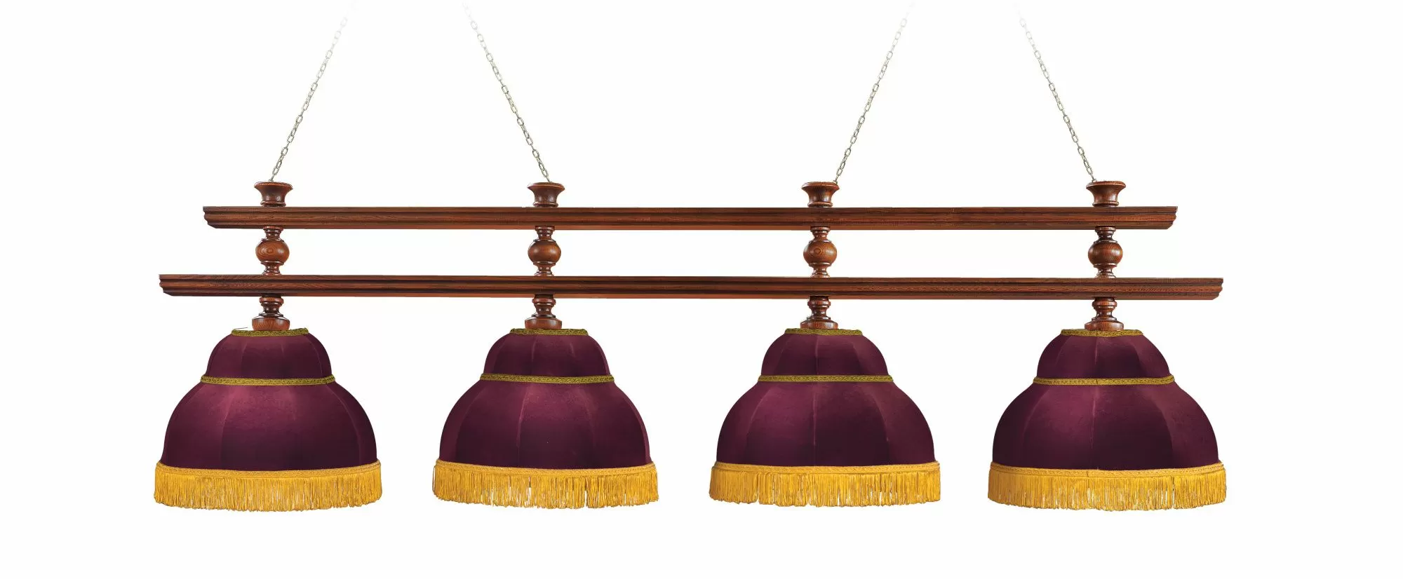 Лампа "Ливерпуль" 4пл. ясень