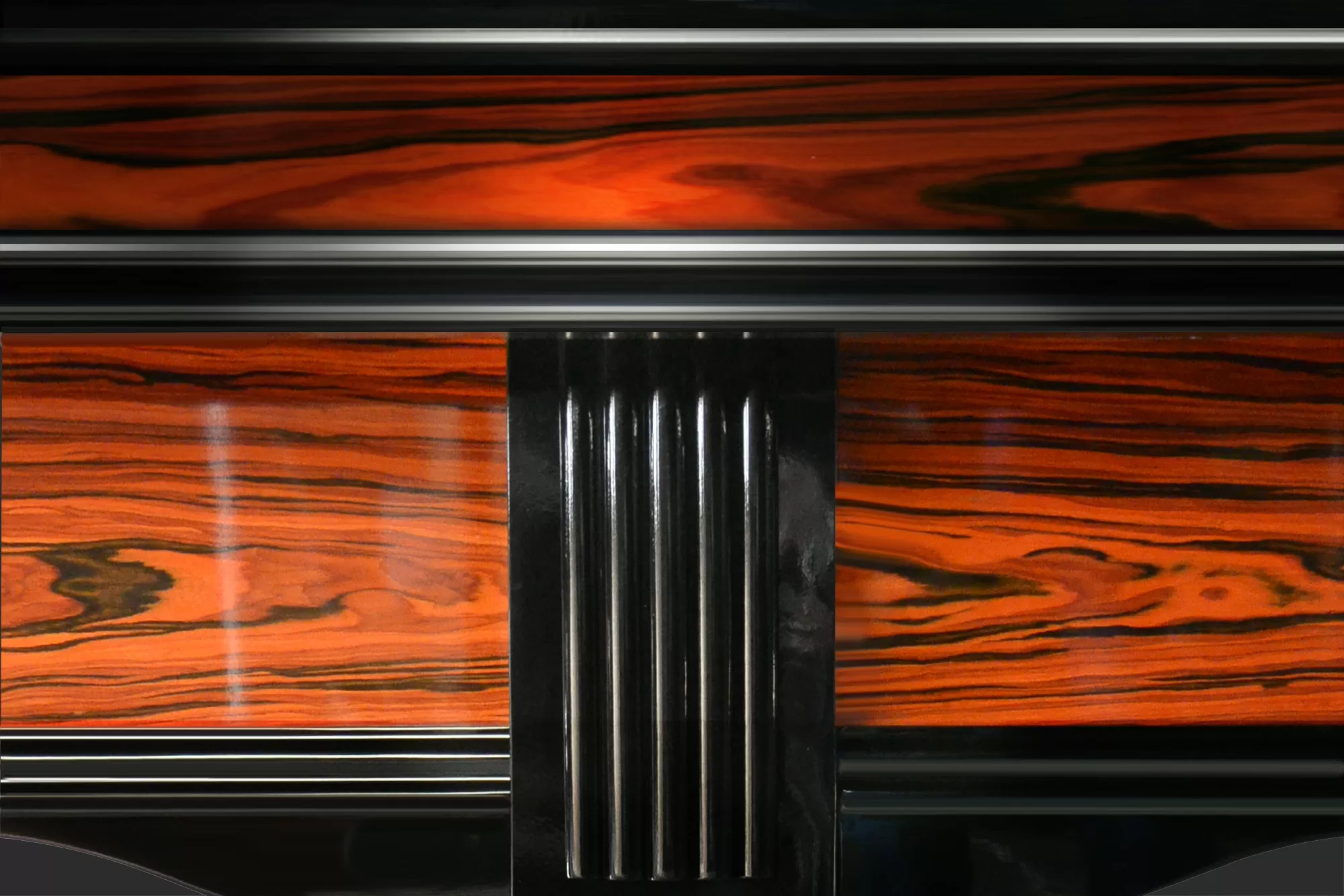 Ливерпуль-Экзотик 10 фт Пирамида Ясень/сосна/палисандр красный.  Сланец Orero, 25 мм