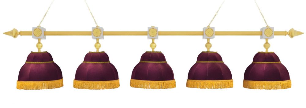 Лампа "Антика" 5пл. граб