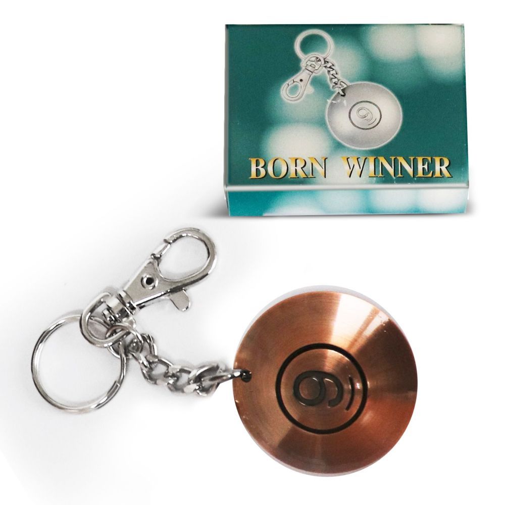 Брелок кольцо, напыление бронза 9996