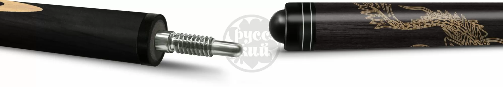 10-1-Р Кий "Дракон 13-запильный" 2 РС, черн.граб/граб(РК)