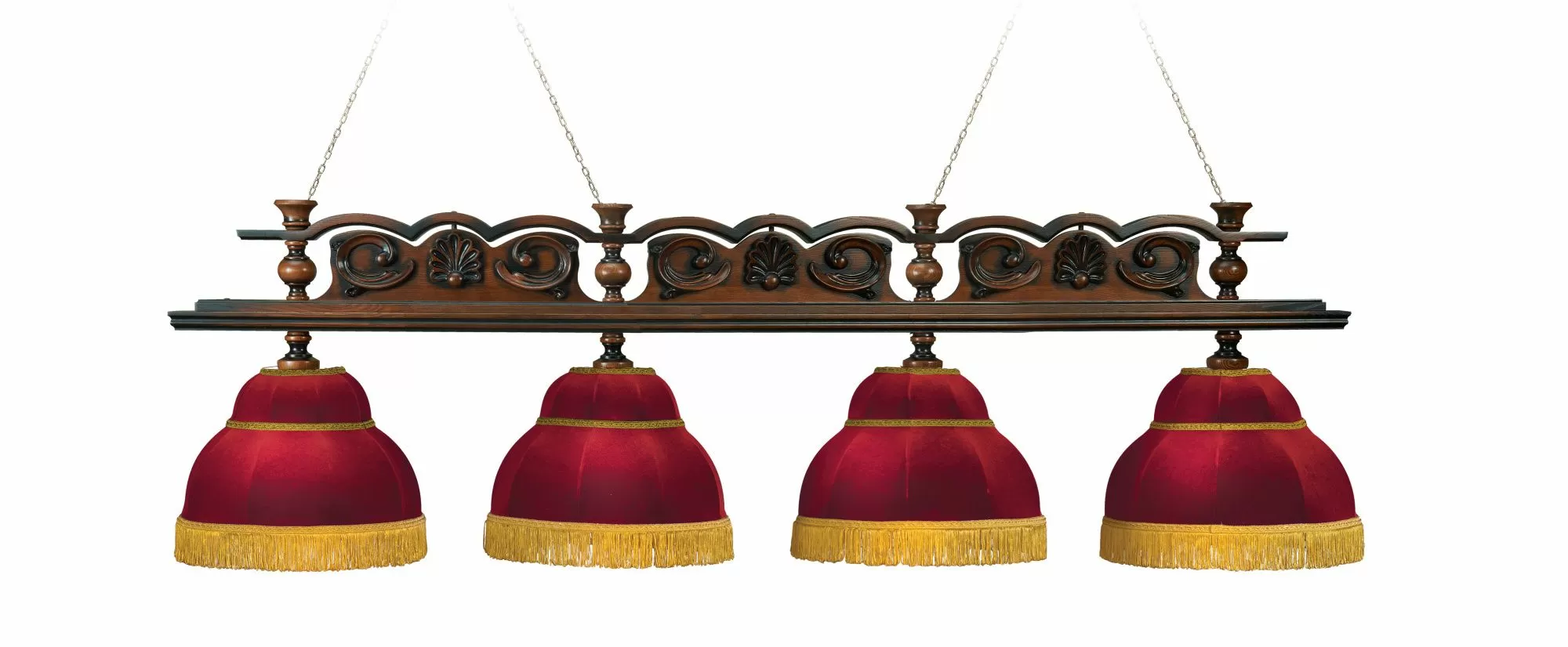 Лампа "Ренессанс" 4пл. ясень / клен