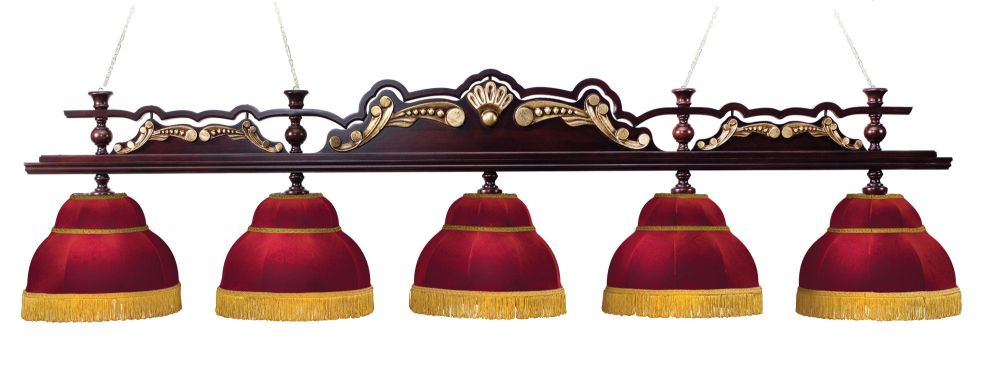 Лампа "Император-Люкс" 5пл. ясень / клён