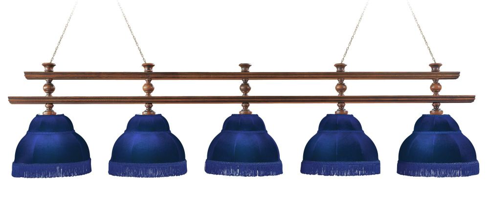 Лампа "Ливерпуль Люкс " 5пл. ясень / клён